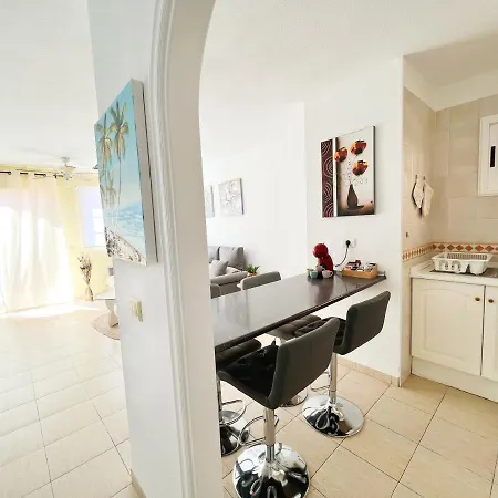 !!! Relaxing View, The Heights With Terrace And Heated Pools, Cristianos Апартаменты Лос Кристианос
